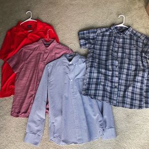 Men’s dress shirts- size MD, varied brands